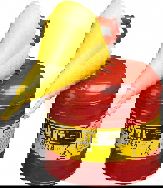 Safety Can: 2 gal, Brass